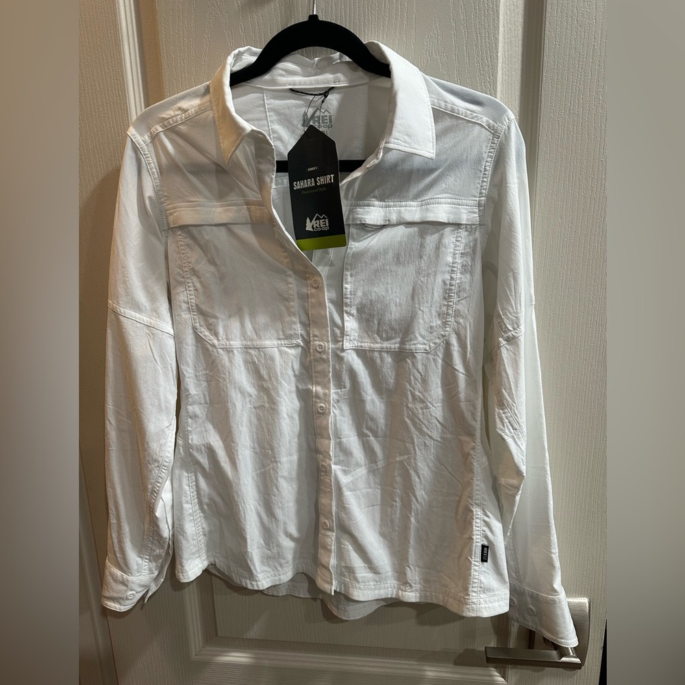 REI Sahara Button Up Top